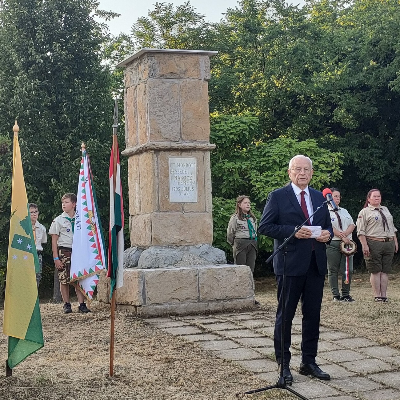 Megemlékezés a gyömrői Rákóczi-beszédre - 2025. július 4.
