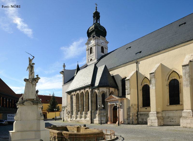 A győri vár megmaradt része 